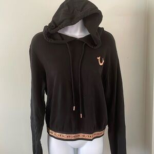 True Religion Hoodie with Shimmer Detail Medium